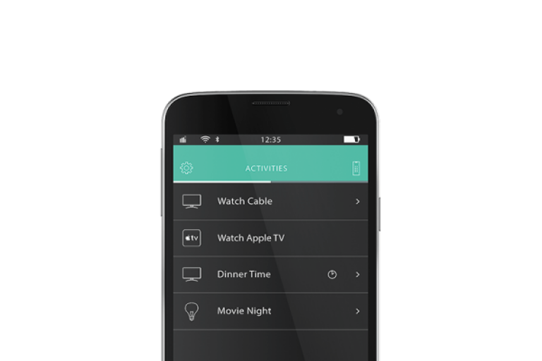 Logitech Harmony Universalsteuerung als App (Bildmaterial: ©Logitech)